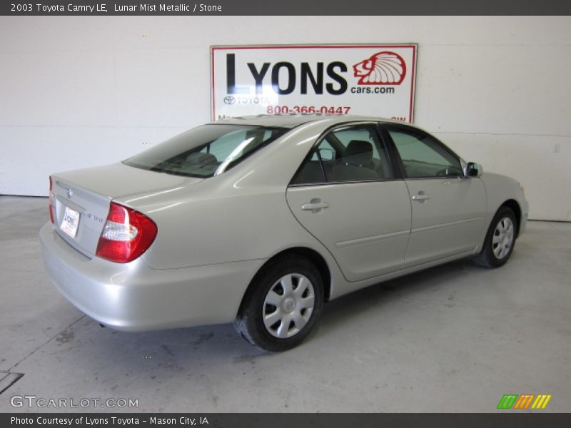 Lunar Mist Metallic / Stone 2003 Toyota Camry LE