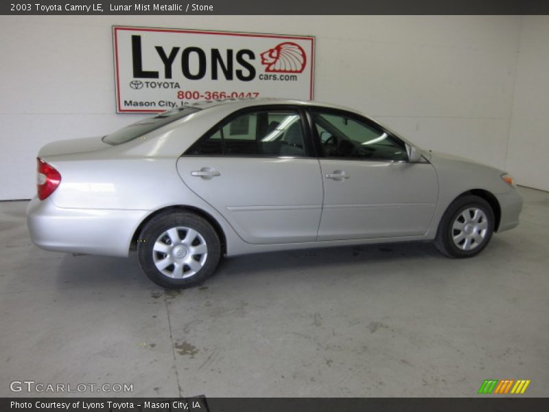 Lunar Mist Metallic / Stone 2003 Toyota Camry LE