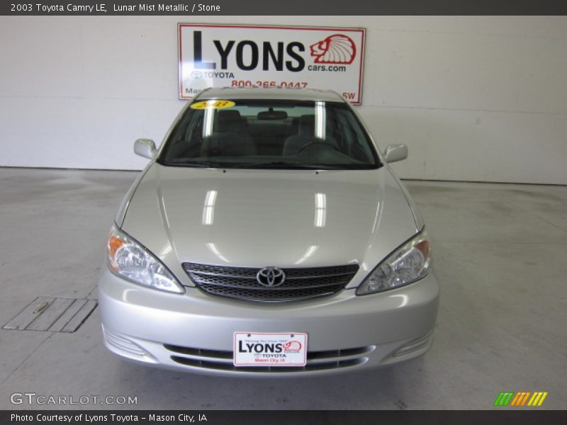 Lunar Mist Metallic / Stone 2003 Toyota Camry LE