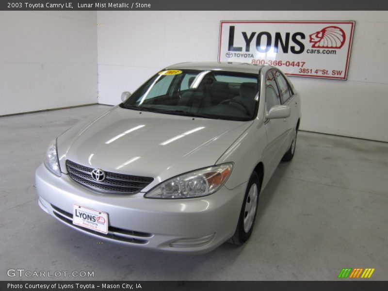 Lunar Mist Metallic / Stone 2003 Toyota Camry LE
