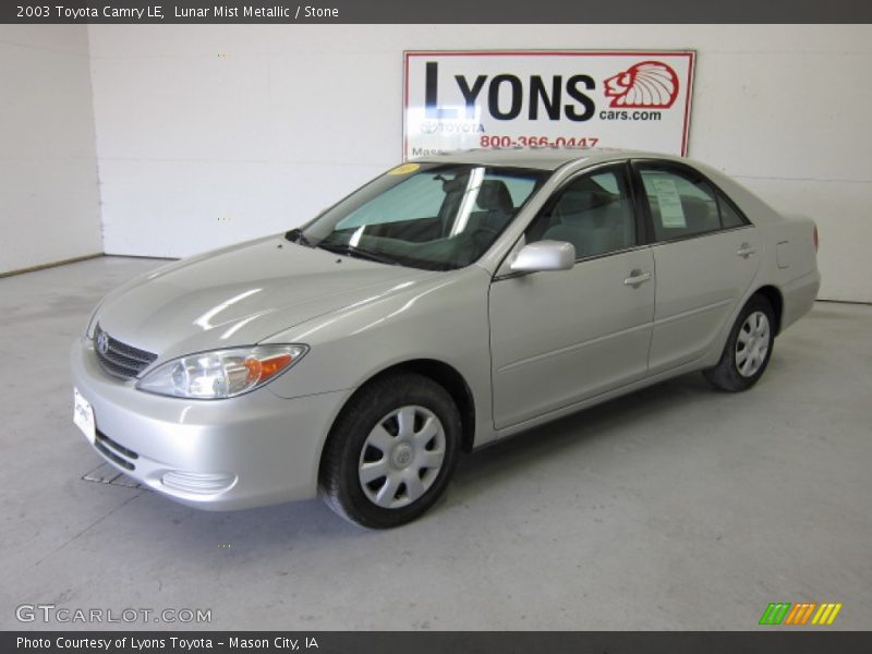 Lunar Mist Metallic / Stone 2003 Toyota Camry LE