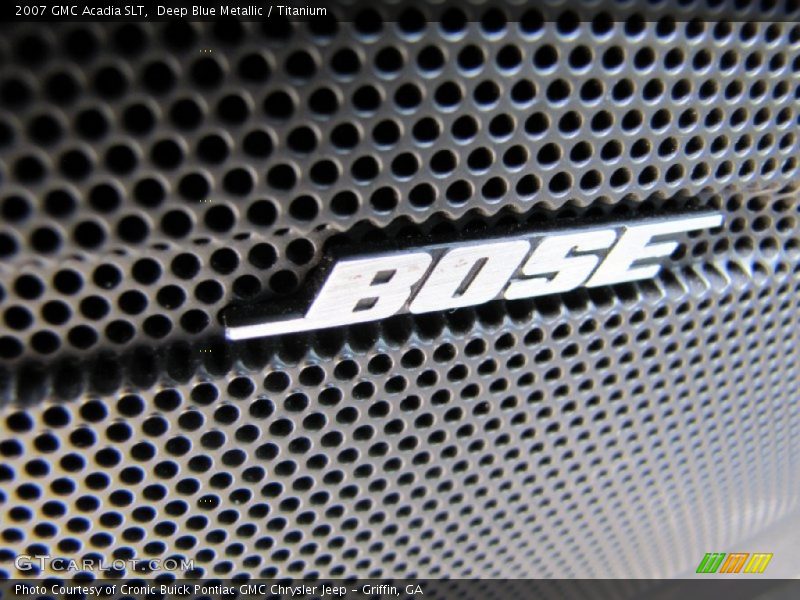 Deep Blue Metallic / Titanium 2007 GMC Acadia SLT