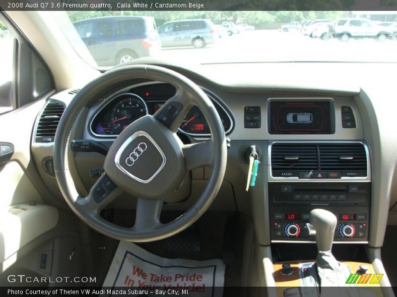 Calla White / Cardamom Beige 2008 Audi Q7 3.6 Premium quattro