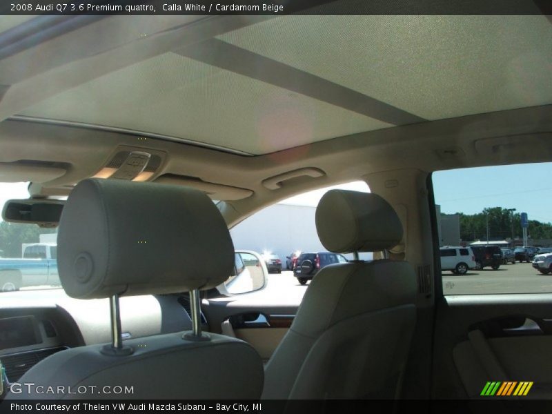 Calla White / Cardamom Beige 2008 Audi Q7 3.6 Premium quattro