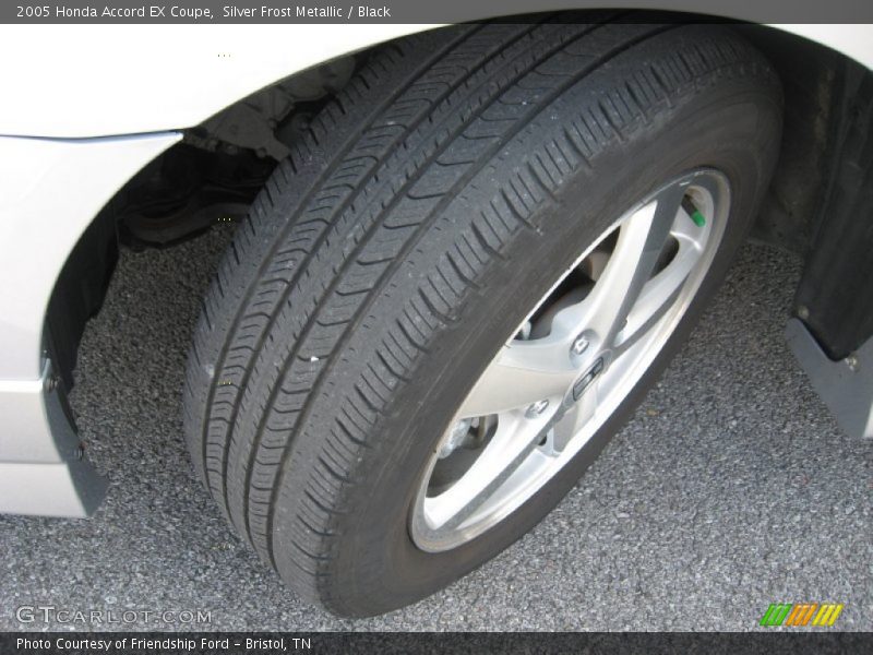 Silver Frost Metallic / Black 2005 Honda Accord EX Coupe