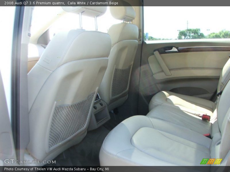 Calla White / Cardamom Beige 2008 Audi Q7 3.6 Premium quattro
