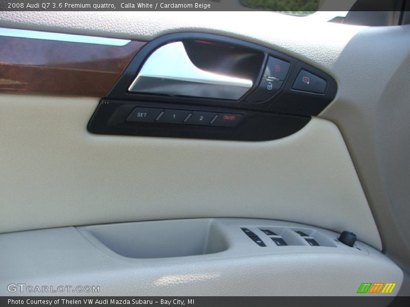 Calla White / Cardamom Beige 2008 Audi Q7 3.6 Premium quattro