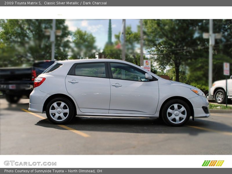 Classic Silver Metallic / Dark Charcoal 2009 Toyota Matrix S