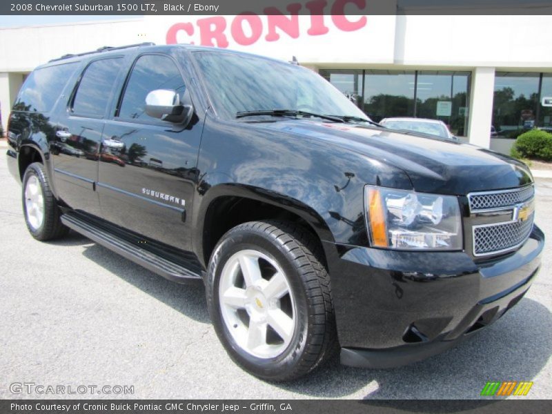 Black / Ebony 2008 Chevrolet Suburban 1500 LTZ