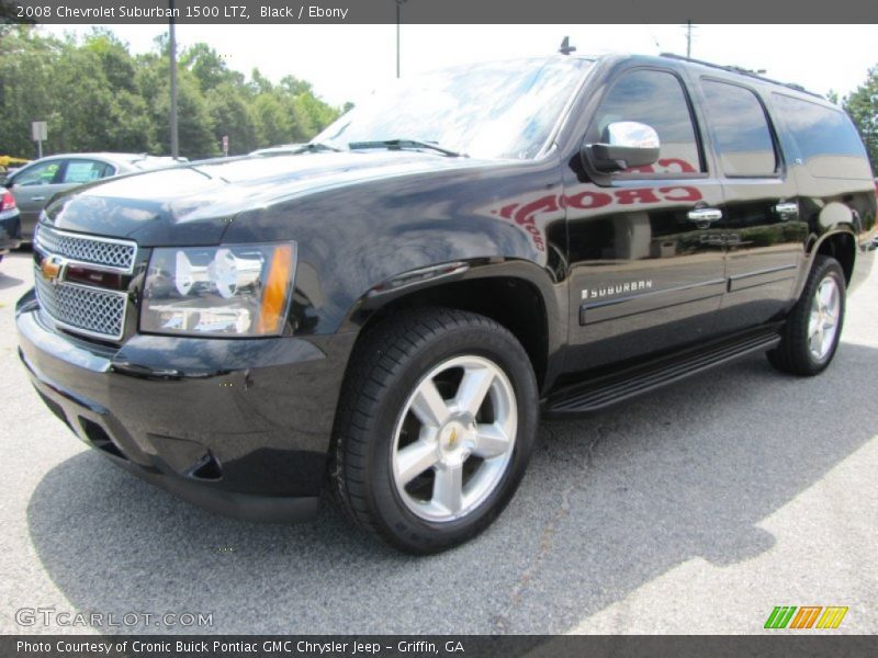 Black / Ebony 2008 Chevrolet Suburban 1500 LTZ