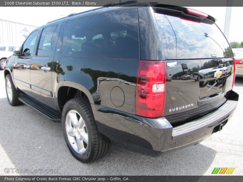 Black / Ebony 2008 Chevrolet Suburban 1500 LTZ