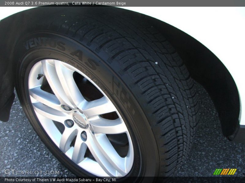 Calla White / Cardamom Beige 2008 Audi Q7 3.6 Premium quattro