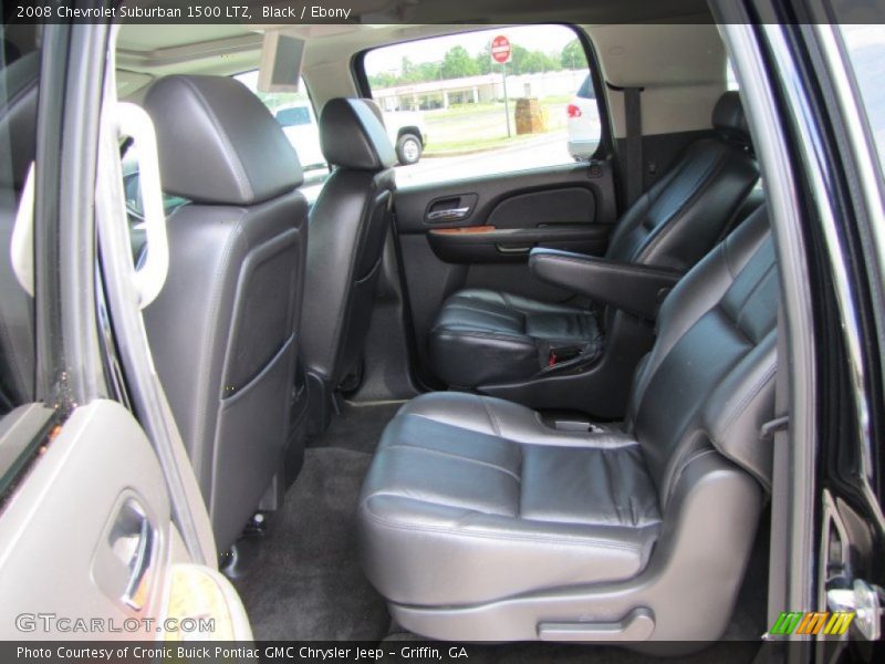  2008 Suburban 1500 LTZ Ebony Interior