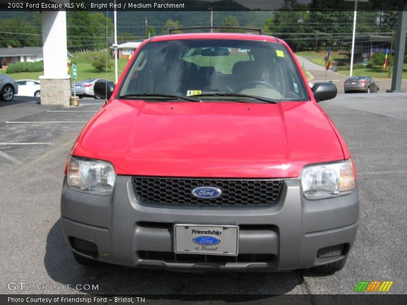 Bright Red / Medium Parchment 2002 Ford Escape XLS V6