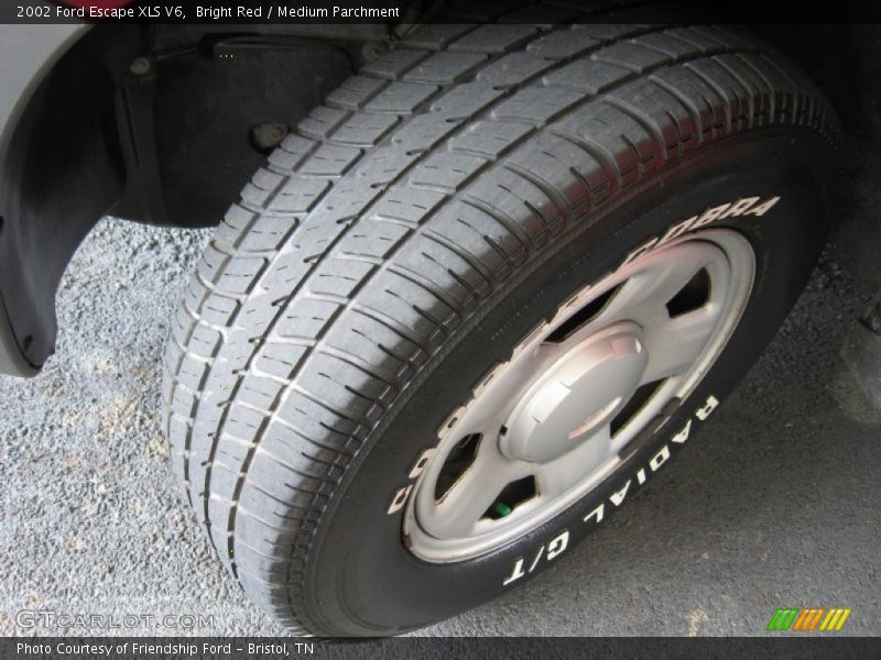 Bright Red / Medium Parchment 2002 Ford Escape XLS V6