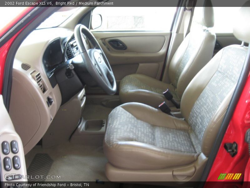  2002 Escape XLS V6 Medium Parchment Interior