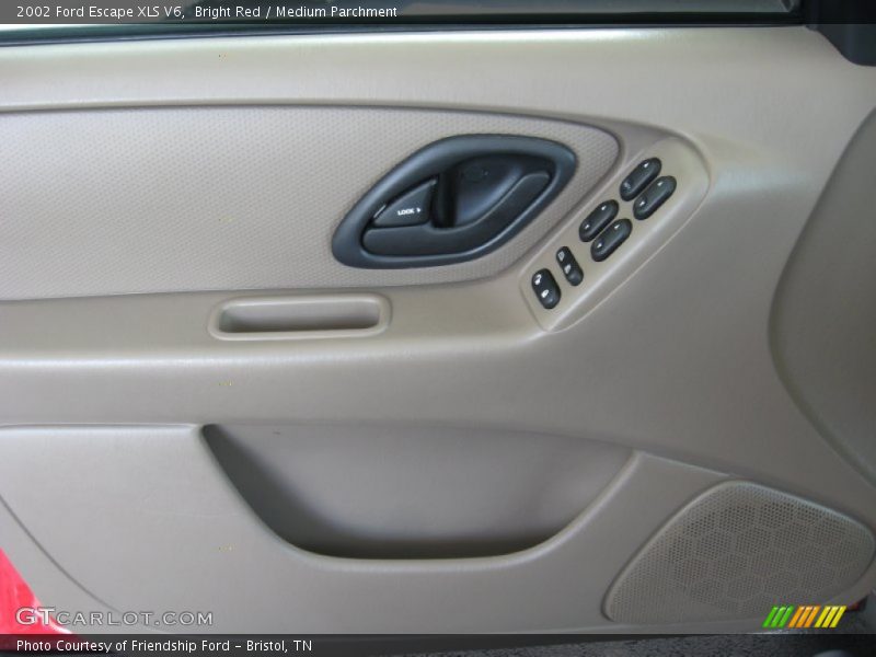 Bright Red / Medium Parchment 2002 Ford Escape XLS V6