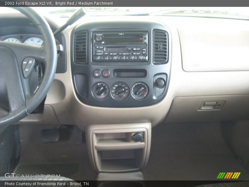 Controls of 2002 Escape XLS V6