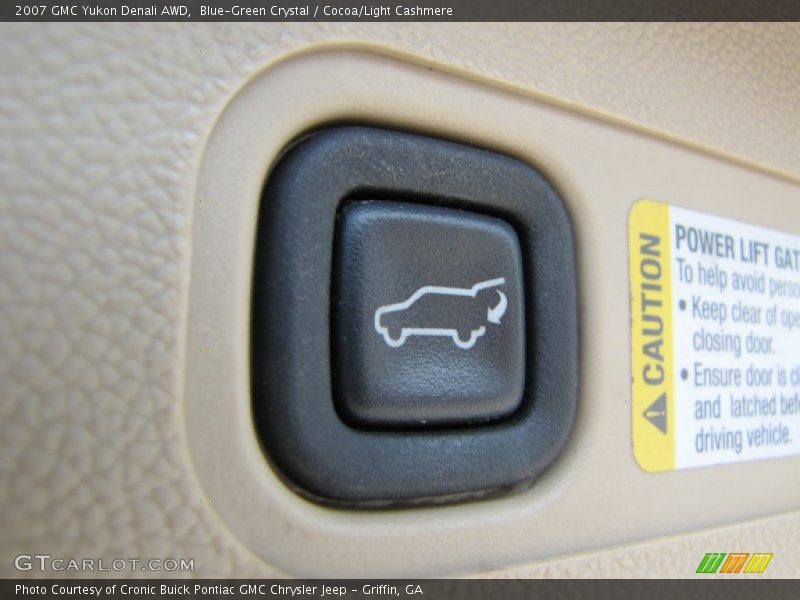 Blue-Green Crystal / Cocoa/Light Cashmere 2007 GMC Yukon Denali AWD