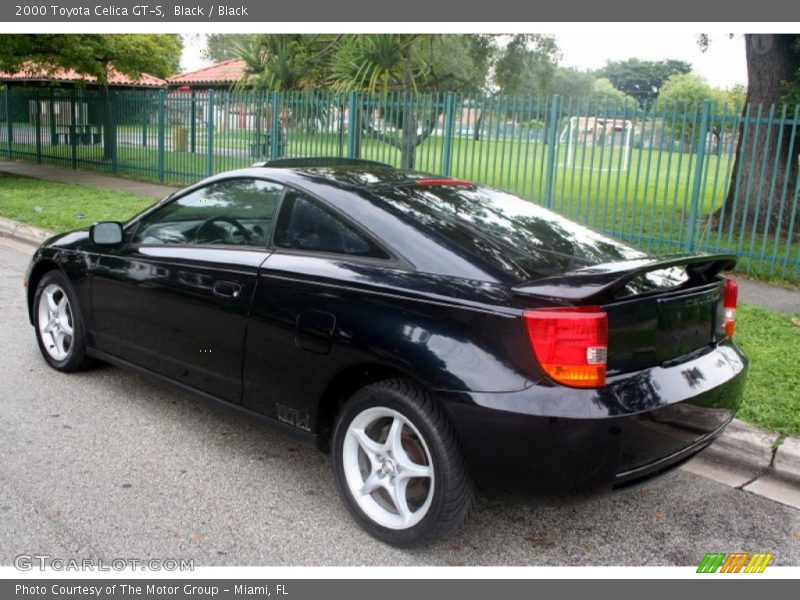 Black / Black 2000 Toyota Celica GT-S