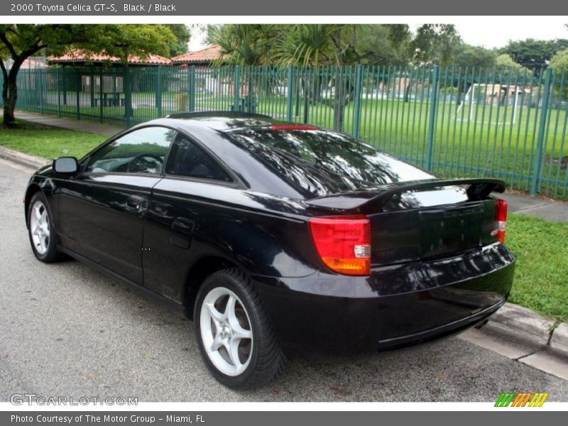 Black / Black 2000 Toyota Celica GT-S