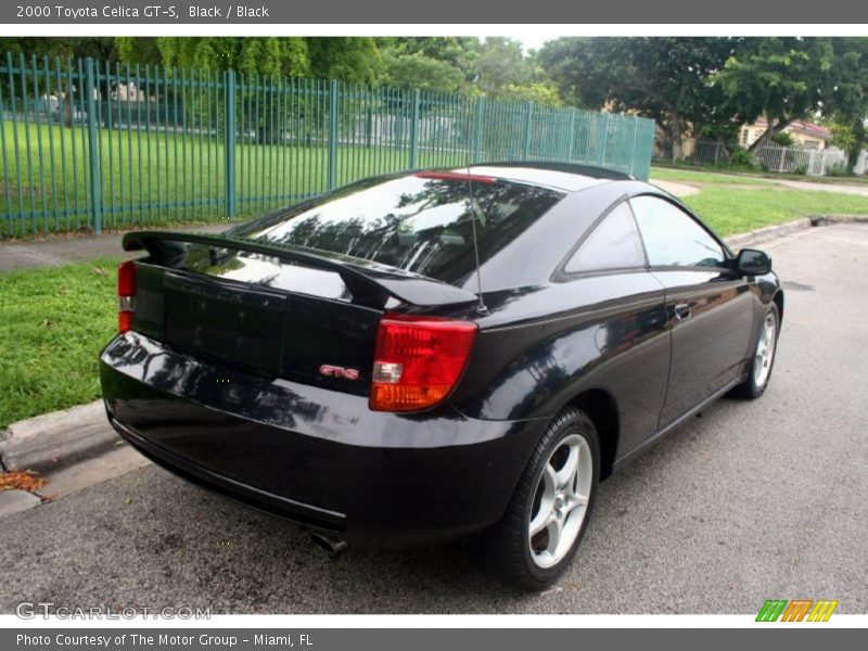 Black / Black 2000 Toyota Celica GT-S