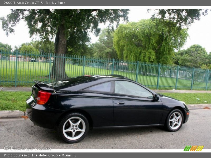 Black / Black 2000 Toyota Celica GT-S