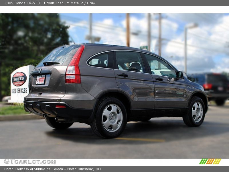 Urban Titanium Metallic / Gray 2009 Honda CR-V LX