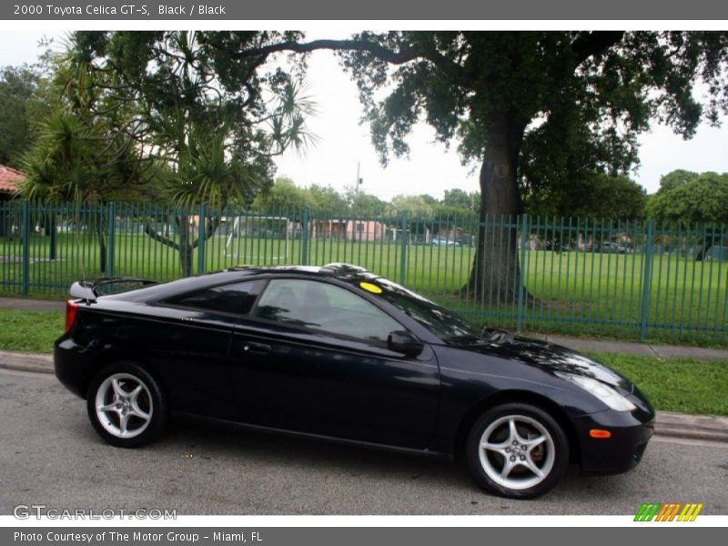 Black / Black 2000 Toyota Celica GT-S