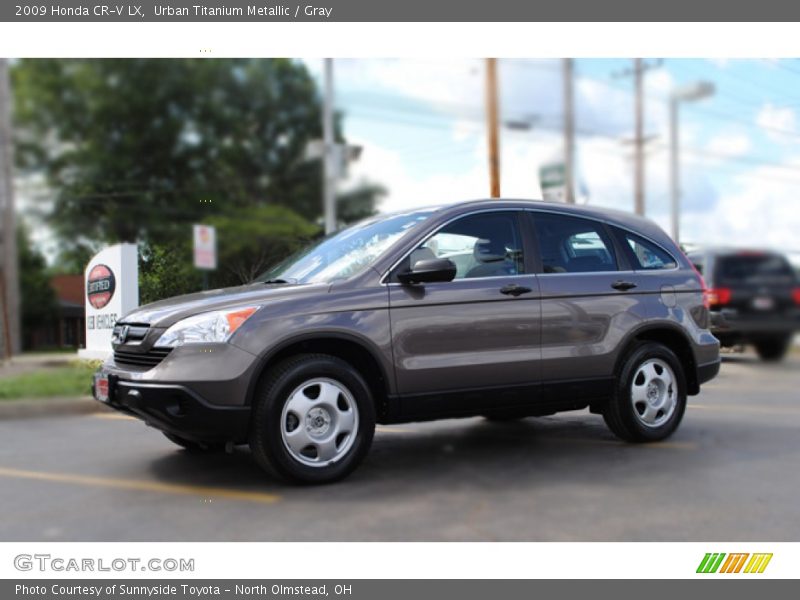 Urban Titanium Metallic / Gray 2009 Honda CR-V LX