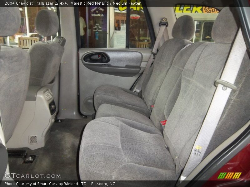Majestic Red Metallic / Medium Pewter 2004 Chevrolet TrailBlazer LS 4x4