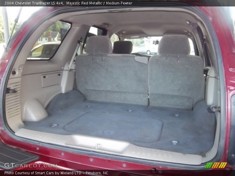 Majestic Red Metallic / Medium Pewter 2004 Chevrolet TrailBlazer LS 4x4