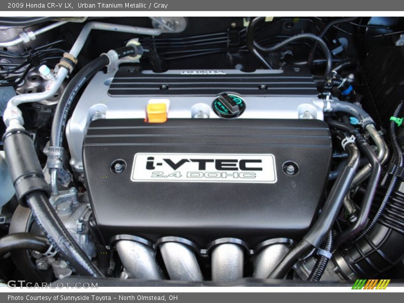  2009 CR-V LX Engine - 2.4 Liter DOHC 16-Valve i-VTEC 4 Cylinder