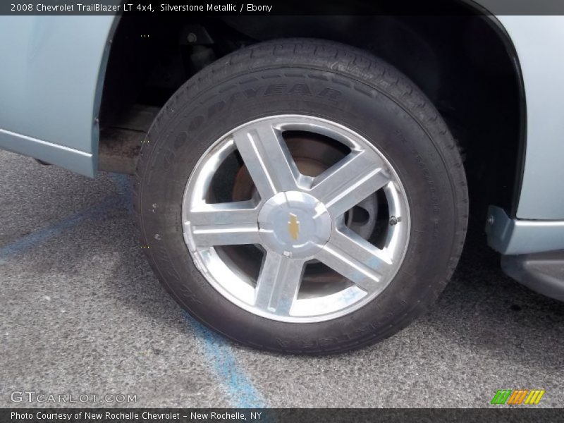 Silverstone Metallic / Ebony 2008 Chevrolet TrailBlazer LT 4x4