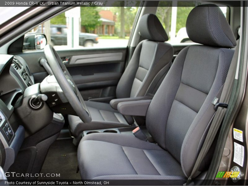  2009 CR-V LX Gray Interior