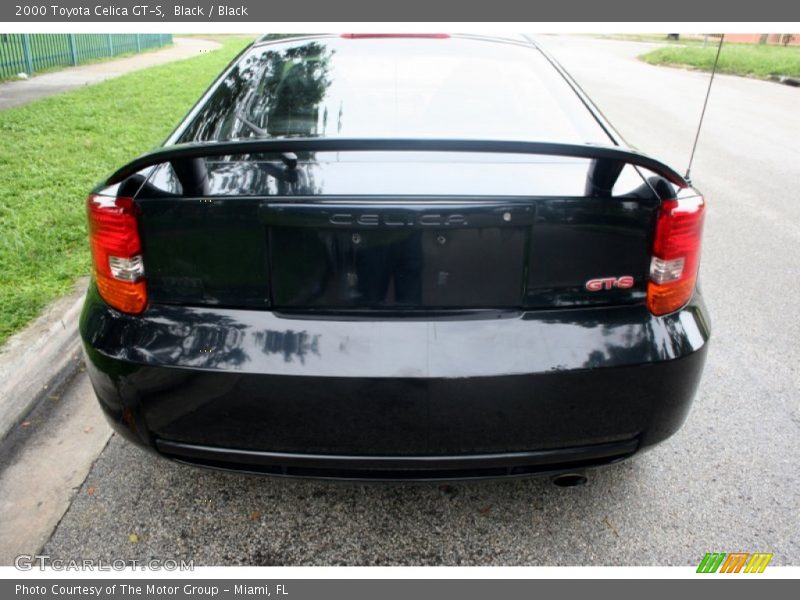 Black / Black 2000 Toyota Celica GT-S