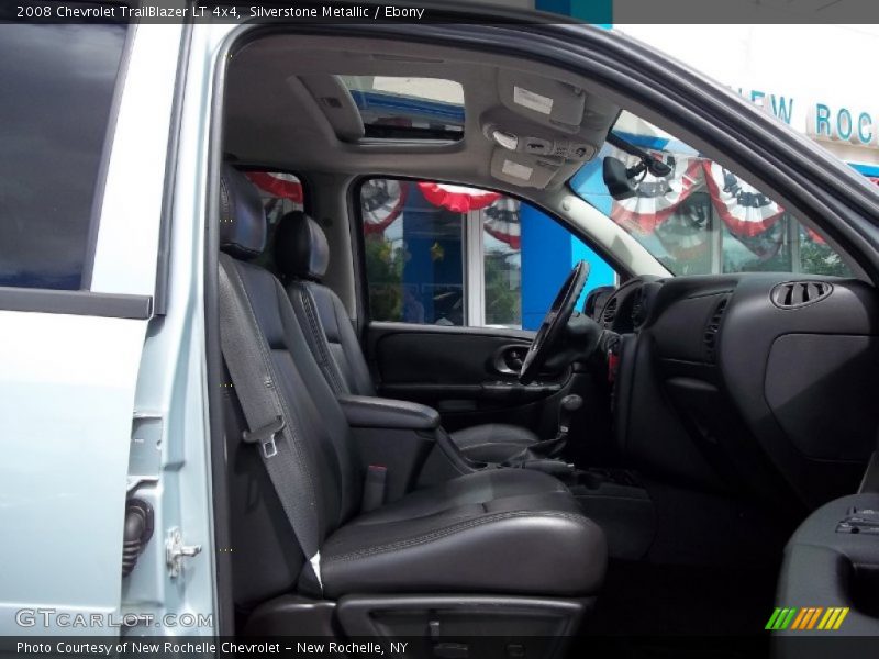 Silverstone Metallic / Ebony 2008 Chevrolet TrailBlazer LT 4x4