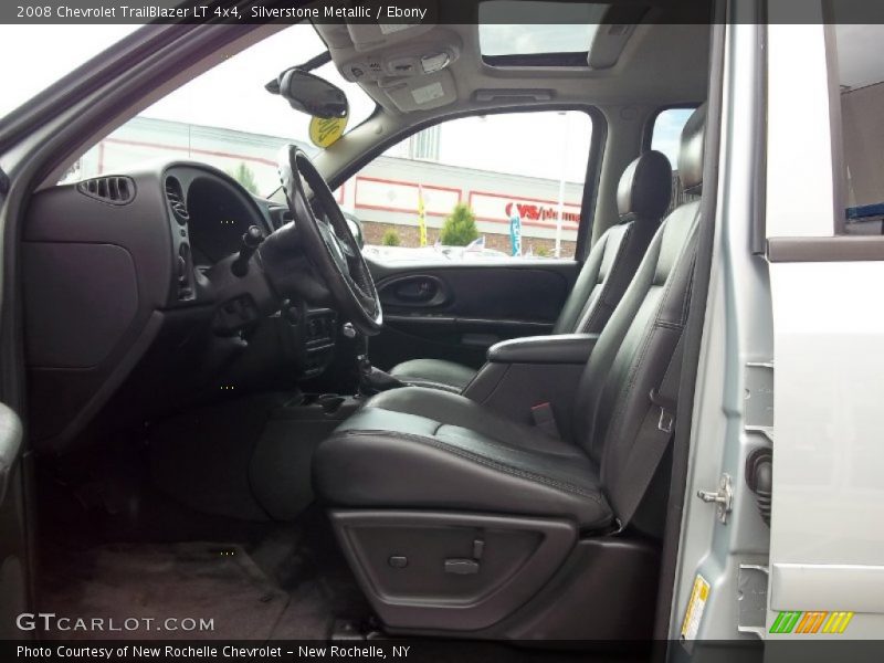 Silverstone Metallic / Ebony 2008 Chevrolet TrailBlazer LT 4x4