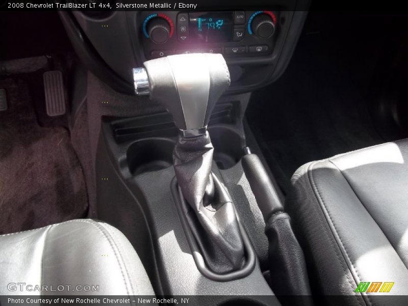Silverstone Metallic / Ebony 2008 Chevrolet TrailBlazer LT 4x4