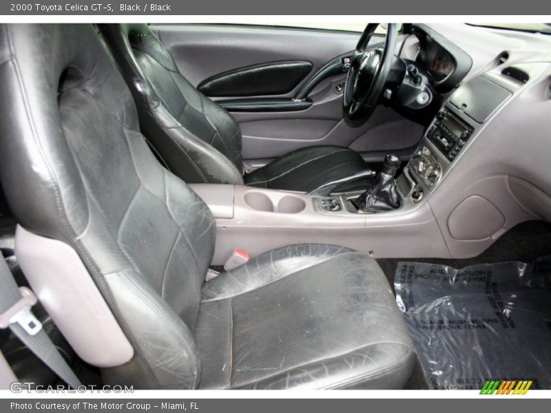  2000 Celica GT-S Black Interior