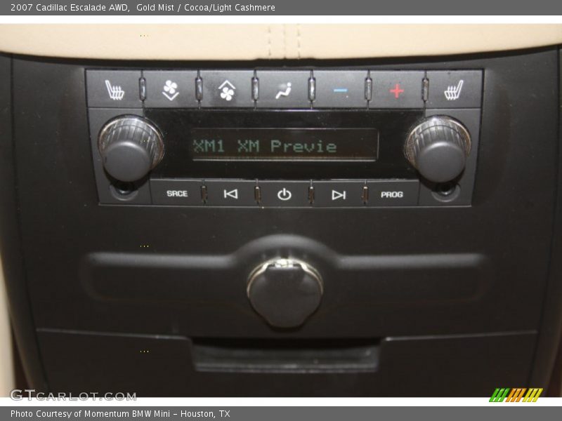 Gold Mist / Cocoa/Light Cashmere 2007 Cadillac Escalade AWD