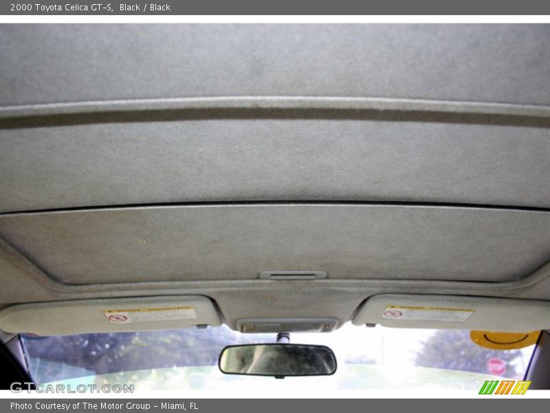 Black / Black 2000 Toyota Celica GT-S