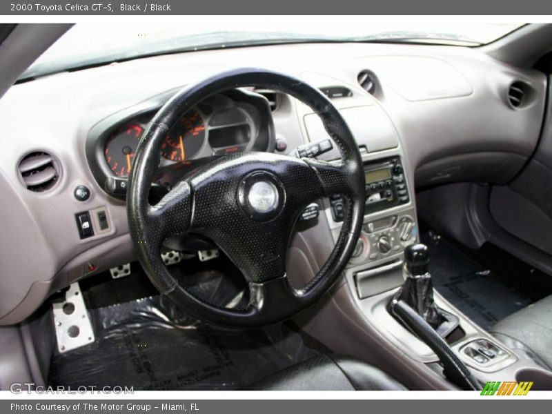 Black / Black 2000 Toyota Celica GT-S