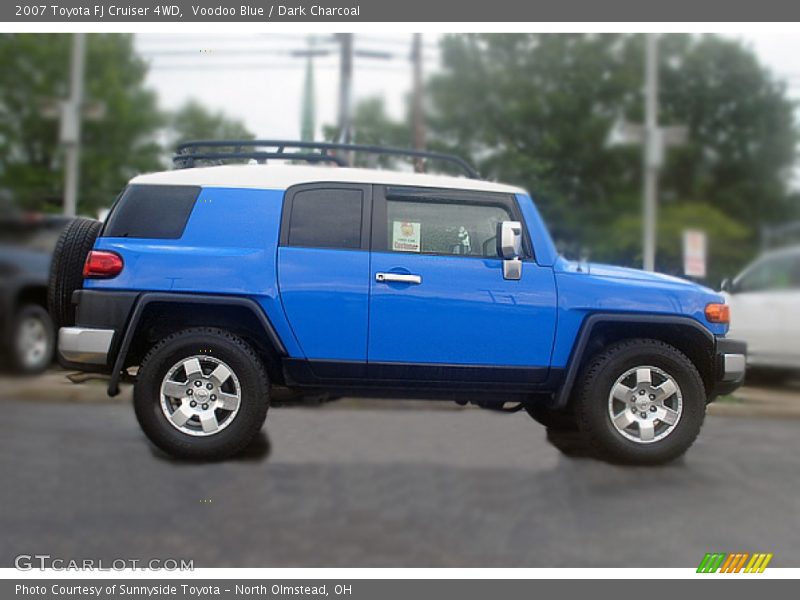 Voodoo Blue / Dark Charcoal 2007 Toyota FJ Cruiser 4WD