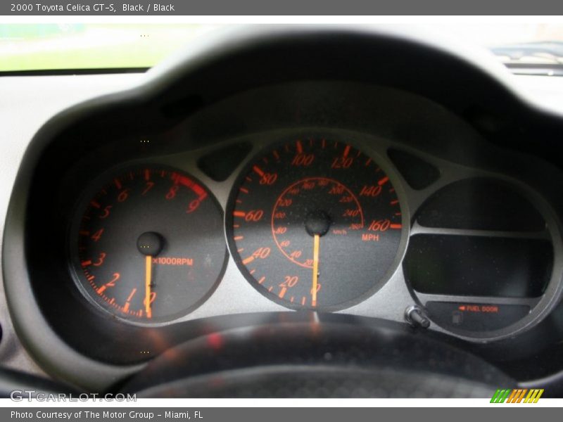 Black / Black 2000 Toyota Celica GT-S