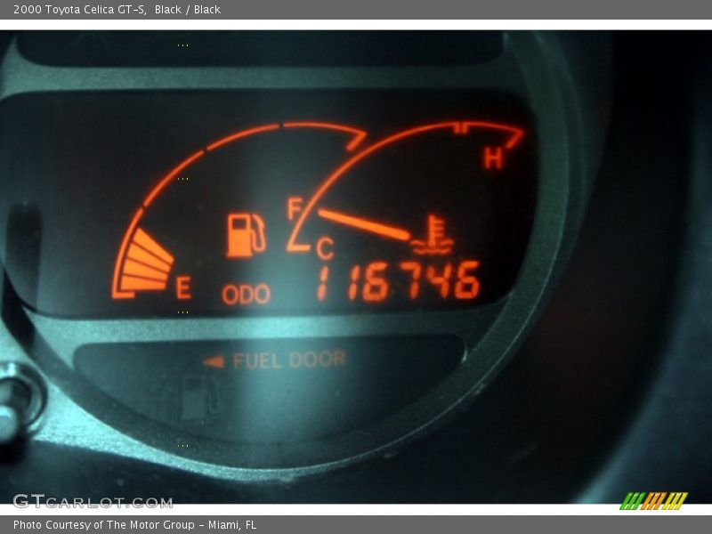 Black / Black 2000 Toyota Celica GT-S