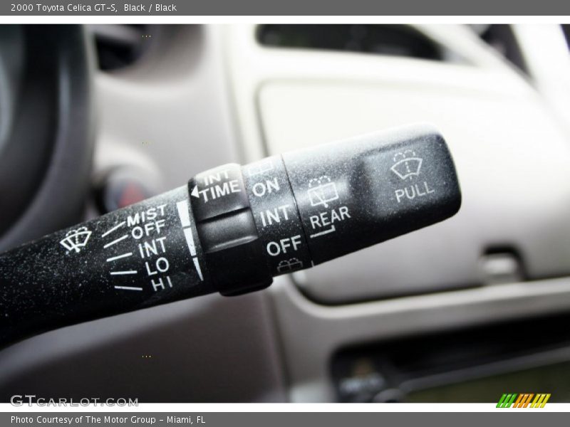 Black / Black 2000 Toyota Celica GT-S