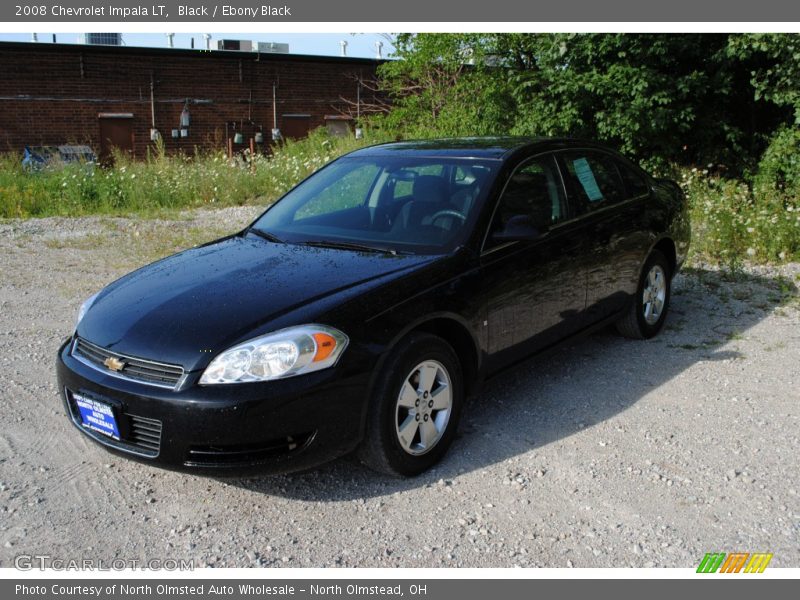 Black / Ebony Black 2008 Chevrolet Impala LT