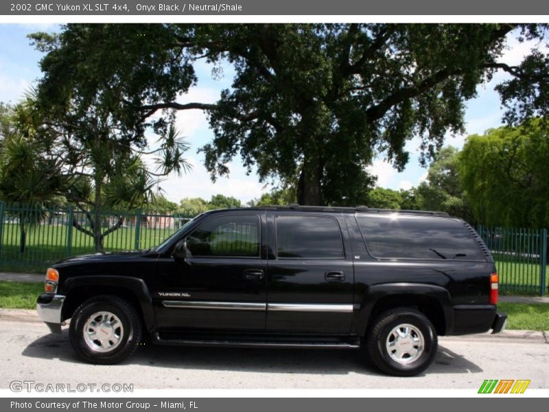 Onyx Black / Neutral/Shale 2002 GMC Yukon XL SLT 4x4