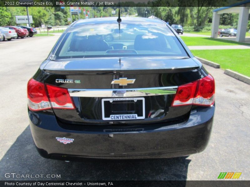 Black Granite Metallic / Jet Black 2012 Chevrolet Cruze Eco